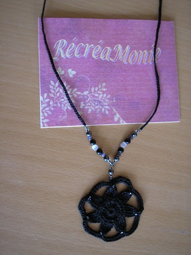 Collier petit Soleil noir